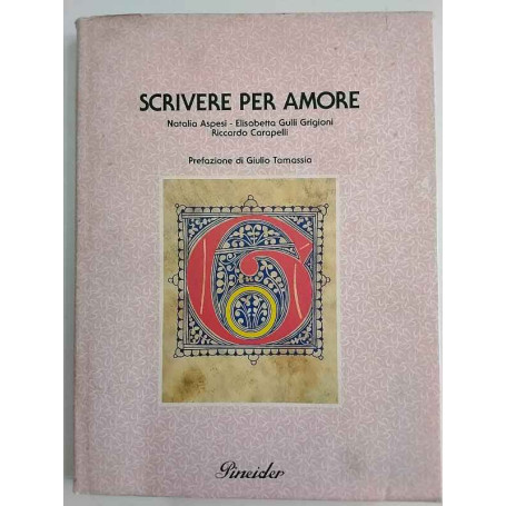 Scrivere per amore