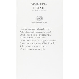 Poesie. Testo tedesco a fronte.