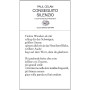 Conseguito silenzio. Testo tedesco a fronte.