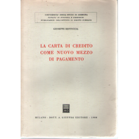 La carta di credito come nuovo mezzo di pagamento.