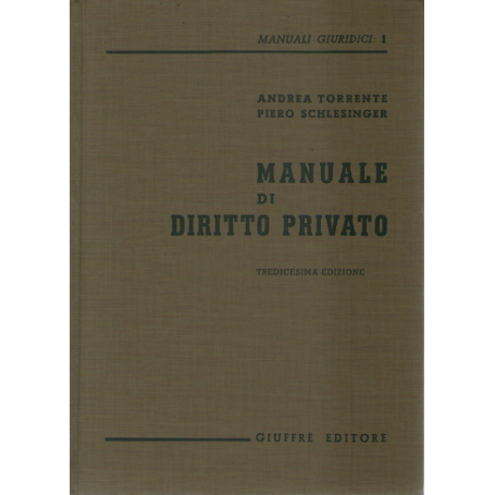 Manuale di diritto privato