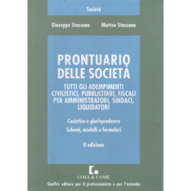 Prontuario delle società.