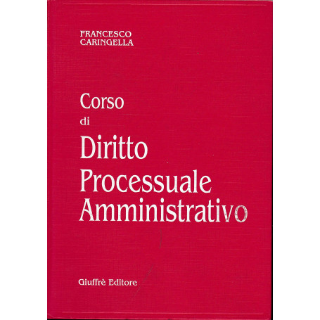 Corso di diritto processuale amministrativo