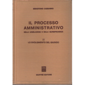 Il processo amministrativo nella legislazione e nella giurisprudenza: lo svolgimento del giudizio vol 2°.