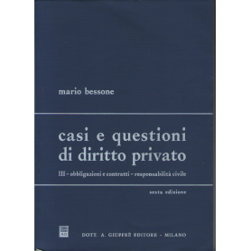 Casi e questioni di diritto privato. Obbligazioni e contratti-responsabilità civile (vol. 3)