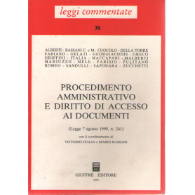 Procedimento amministrativo e diritto di accesso ai documenti. (Legge 7 agosto 1990 n. 241).