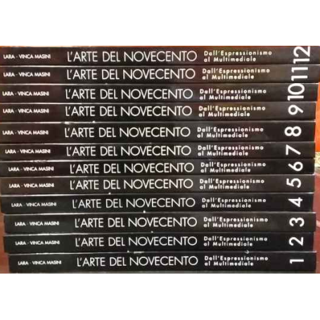 L'arte del novecento. 12 volumi