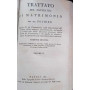 Trattato del contratto di matrimonio un tomo (all'interno tre volumi)
