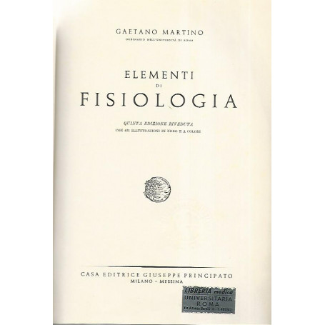 Elementi di fisiologia
