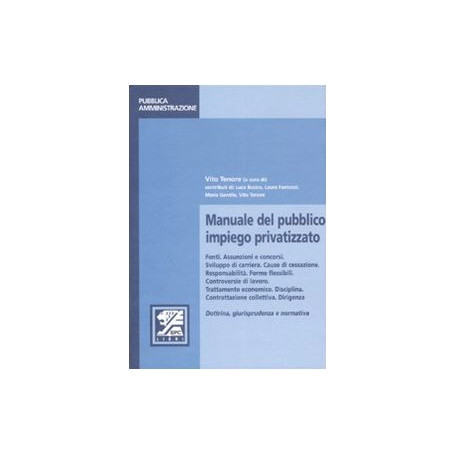 Manuale del pubblico impiego privatizzato