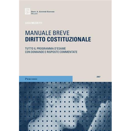Manuale breve Diritto costituzionale