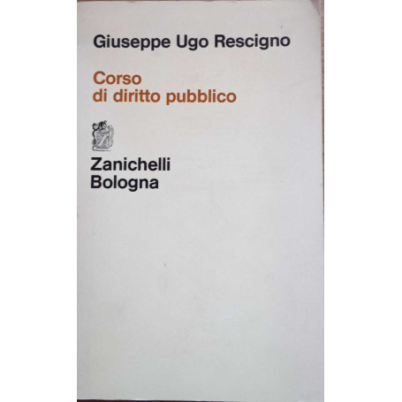 Corso di diritto pubblico