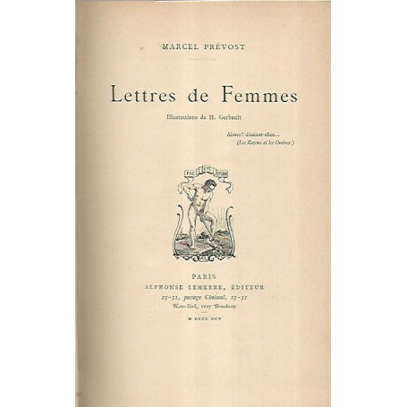 Lettres de femmes