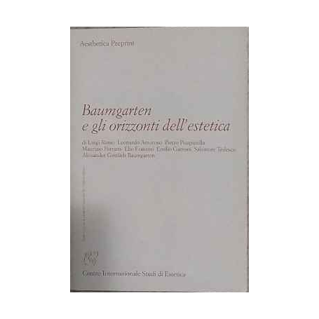 Baumgarten e gli orizzonti dell'estetica