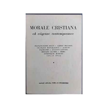 Morale cristiana ed esigenze contemporanee