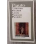 Anfitrione Bacchidi Casina Menecmi Pseudolo