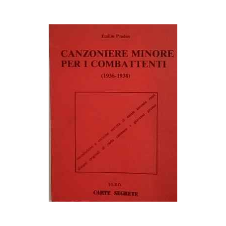Canzoniere minore per i combattenti (1936-1938)