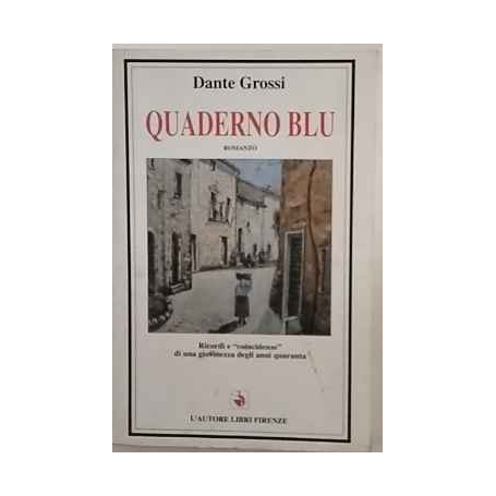 Quaderno blu