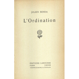 L'Ordination