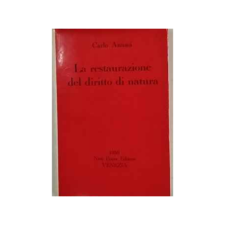 La restaurazione del diritto di natura