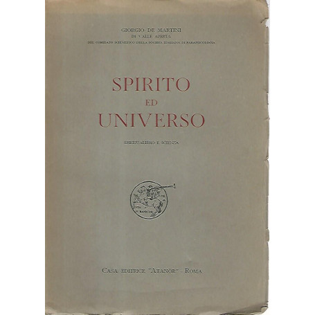 Spirito ed universo