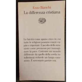 La differenza cristiana