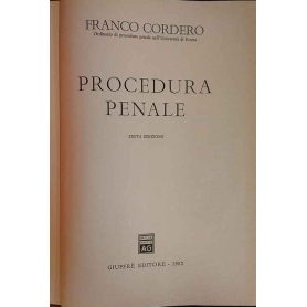 Procedura penale