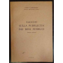 Saggio sulla pubblicità dei beni pubblici. Edizione provvisoria.