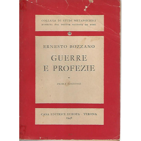 Guerre e profezie