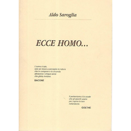 Ecce homo..
