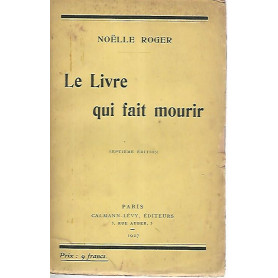 Le livre qui fait mourir