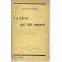 Le livre qui fait mourir