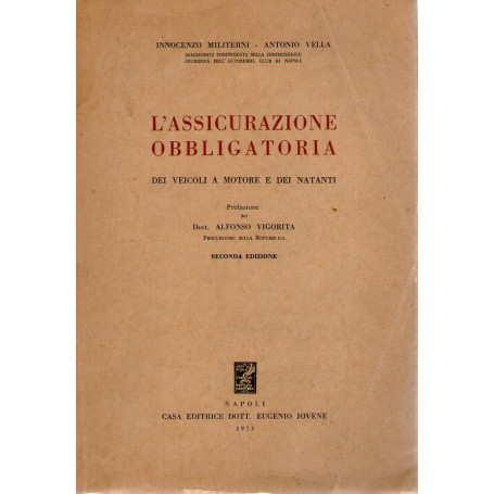 L'ASSICURAZIONE OBBLIGATORIA