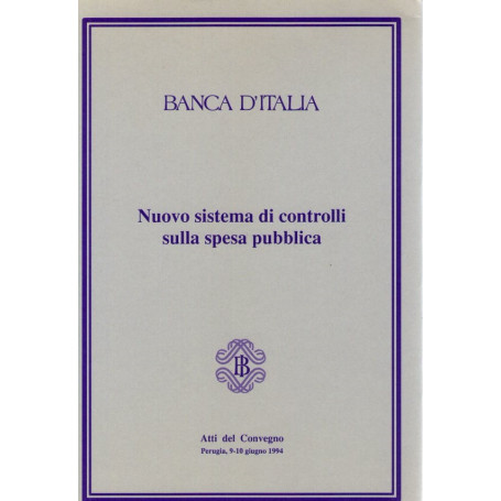 Nuovo sistema di controlli sulla spesa pubblica