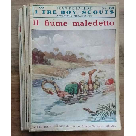 I tre boy-scouts. Avventure meravigliose. Dal Vol.51 al n.60