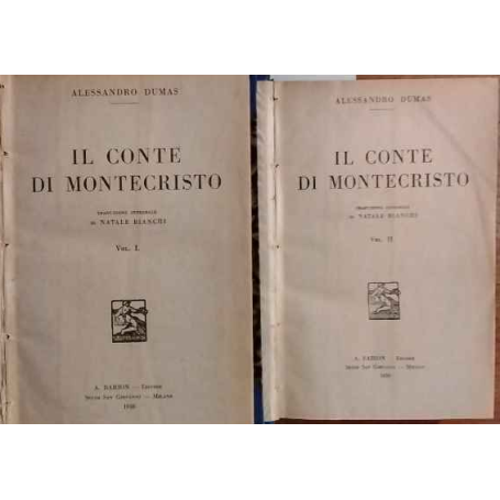 Il Conte di Montecristo. Volumi I e II
