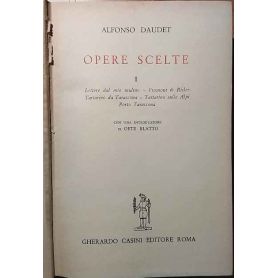 Opere scelte. Volume I