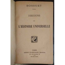 Discours sur l'historie universelle