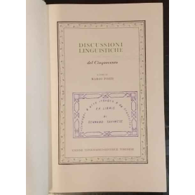 Discussioni linguistiche del cinquecento