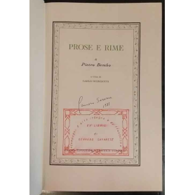 Prose e rime di Pietro Bembo