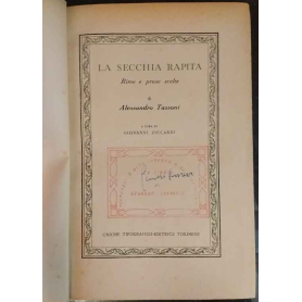 La secchia rapita. Rime e prose scelte