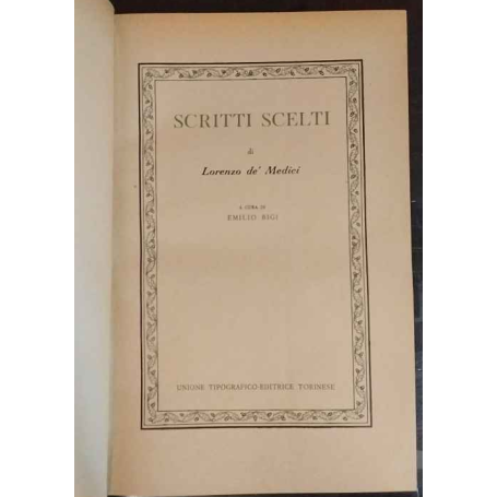 Scritti scelti