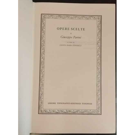 Opere scelte