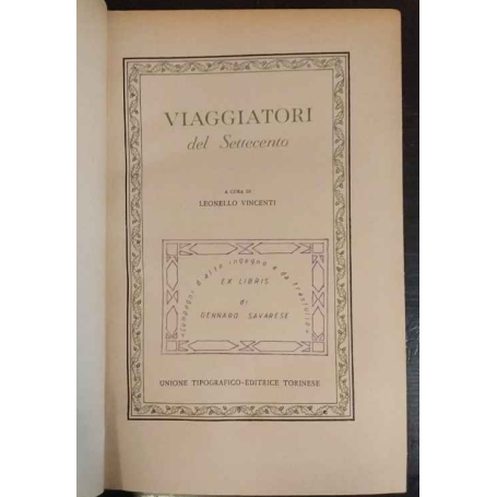 Viaggiatori del Seicento