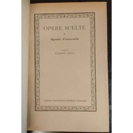 Opere scelte