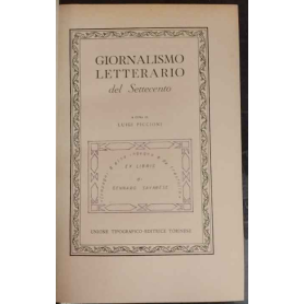 Giornalismo letterario del Settecento