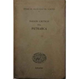 Saggio critico sul Petrarca
