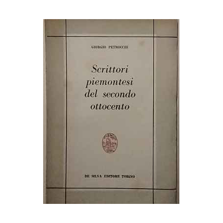Scrittori piemontesi del secondo ottocento