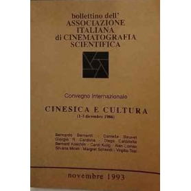 Convegno Internazionale Cinesica e cultura (1-3 dicembre 1986)