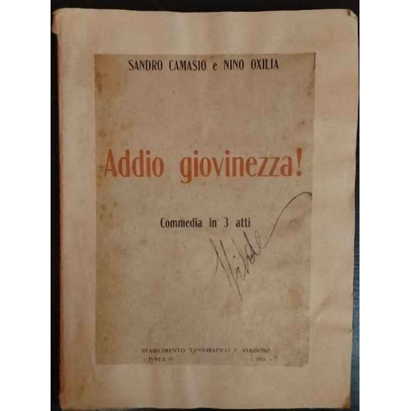 Addio giovinezza